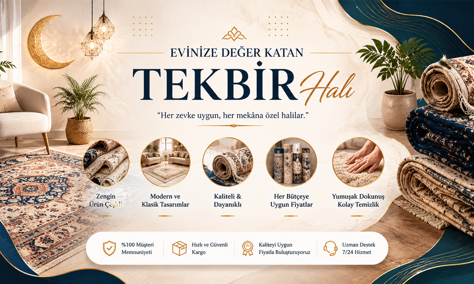 Evinize Değer Katan Halı Seçenekleri